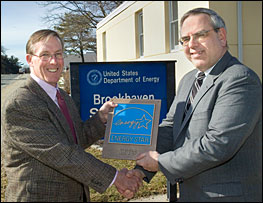 Photo of Mike Bebon and Michael Holland