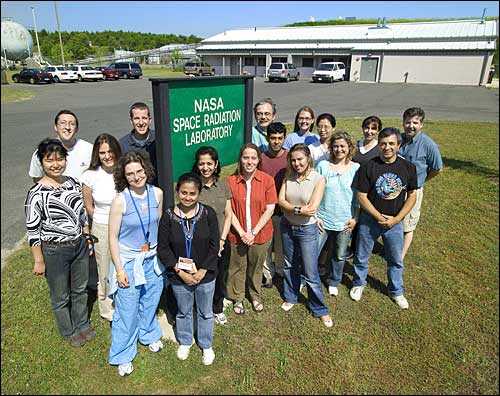 Photo of NASA summer students