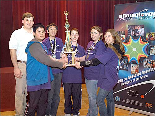Commack Middle School Science Bowl Winners