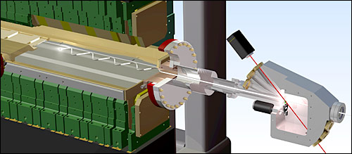 Rendering of linear accelerator