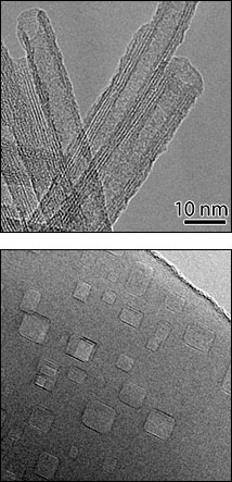 Nanorods and nanotubes