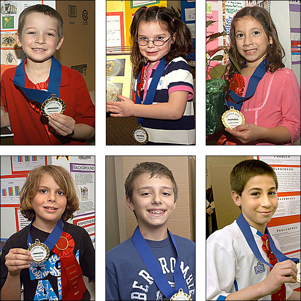 2008 Science Fair First Place Winners