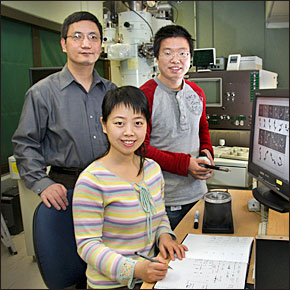 Photo of Li, Wang and Tang