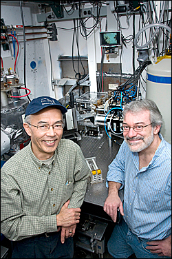Photo of Tetsu Tokunaga and Tony Lanzirotti