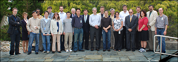 The speakers, award winners, and organizers of the 2009 RHIC & AGS Users Meeting.