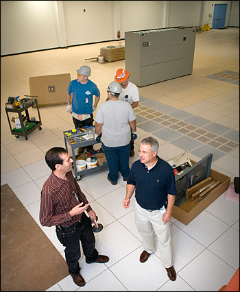 Inside the new data center