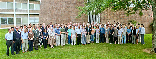 Participants at the 2009 MX Frontiers Workshop