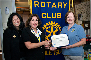 Barbara Royce, Margaret McHugh, and Judy Guerin