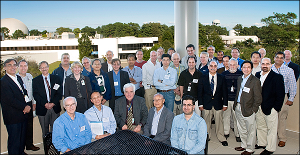 Participants at the workshop on materials under extreme conditions.