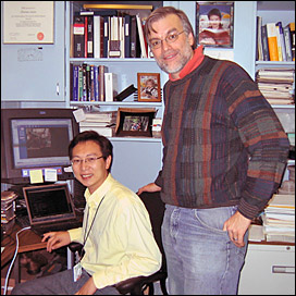Photo of Yang and Lavoie