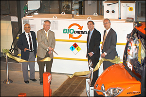 New biofuel transfer station