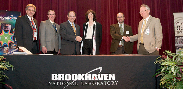 Representatives from BNL, CUNY, and DOE