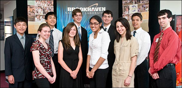 The winners of Brookhaven Lab’s Science and Society Essay Contest