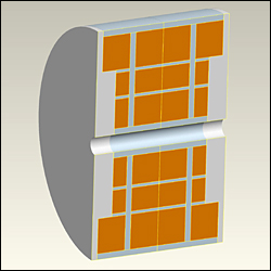 SMES coil blocks