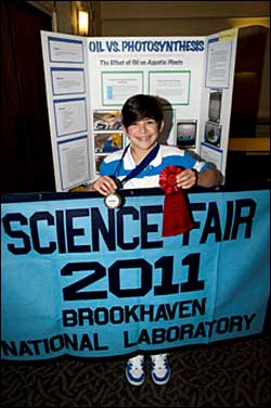 Winning sixth grade Science Fair project