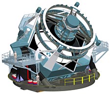 Rendering of LSST