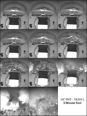 photomultiplier tube implodes