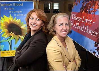 Patti Bender and Sue Perino