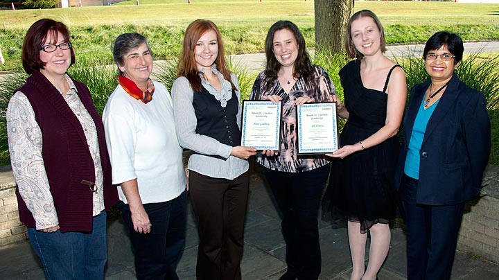 Chasman Scholarship winners