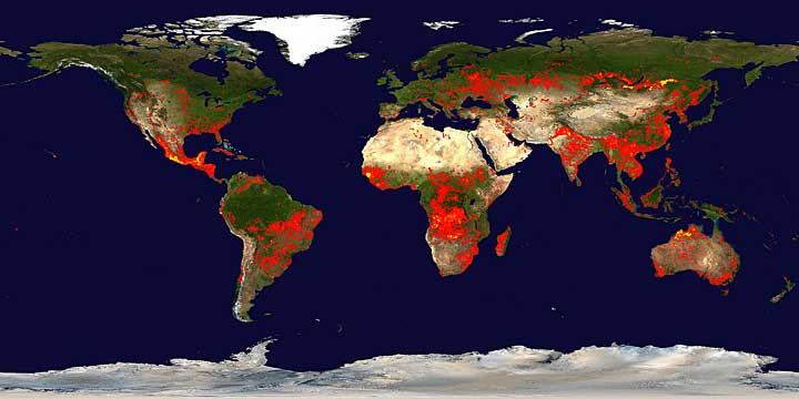 global fire activity