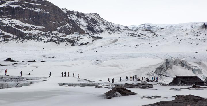 M&yacute;rdalsj&ouml;kull Glacier