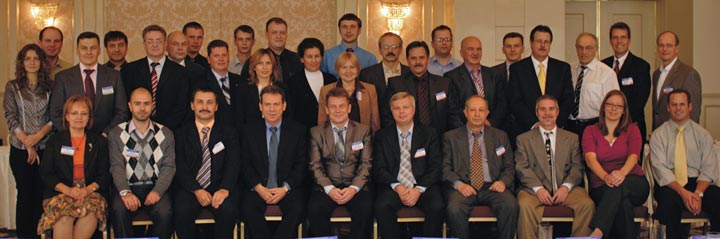 Project team in Bucharest, Romania