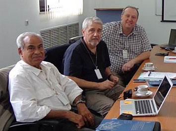 Gilbert Gonzales, Suresh Srivastava and Nigel Stevenson