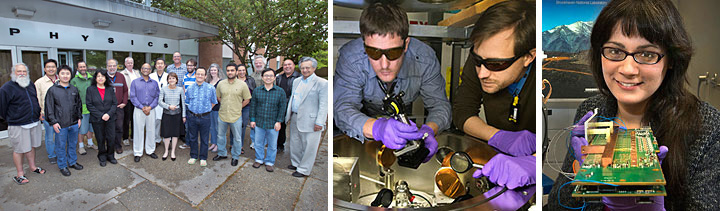 Brookhaven's contributions to high energy physics research.