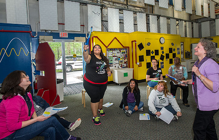 A Girl Scouts of Suffolk County staff member