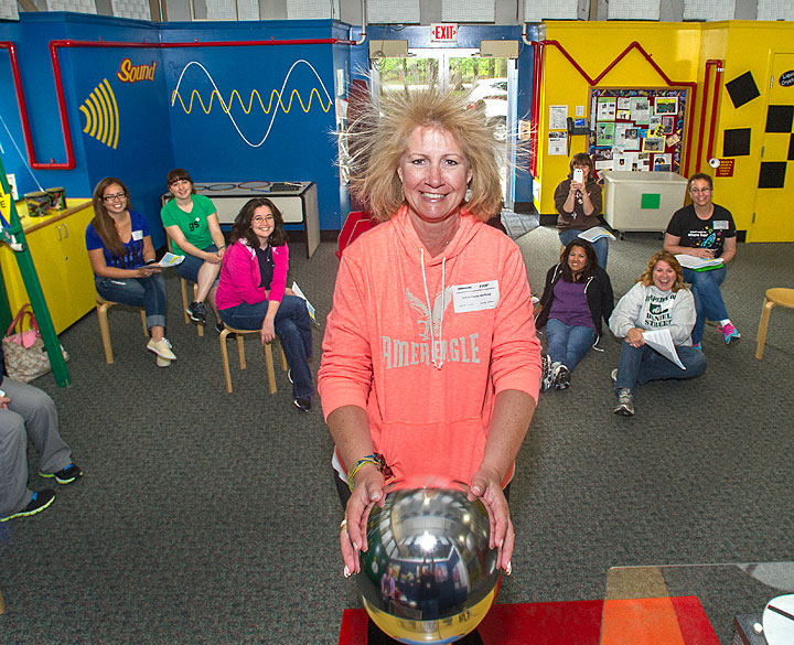 A Girl Scouts of Suffolk County staff member