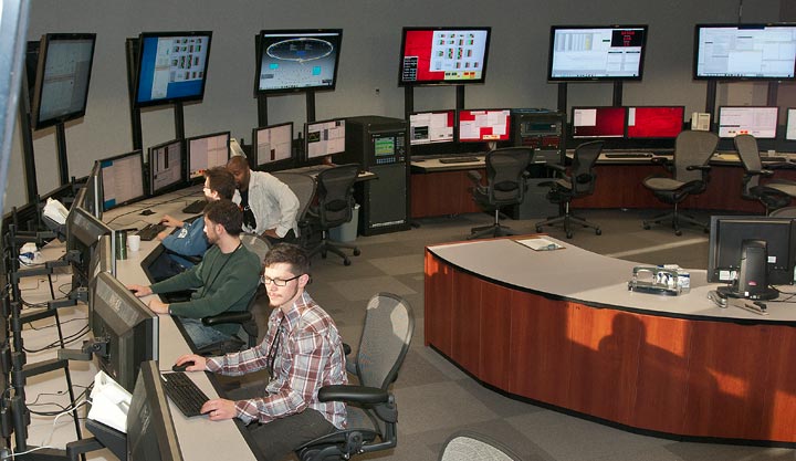 RHIC control room