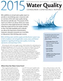 water quality report