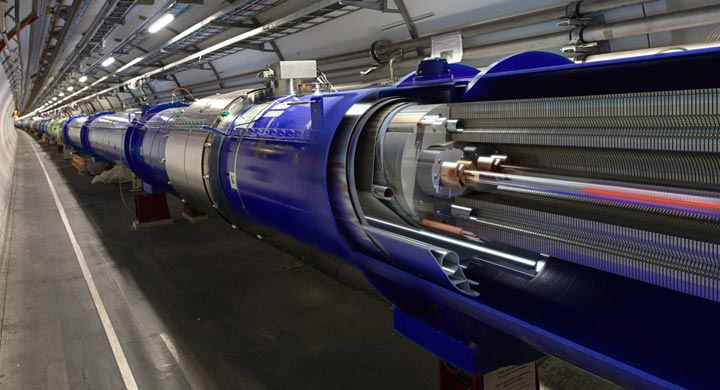 3D cut of the LHC dipole