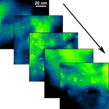 nanoscale silver "bridges"