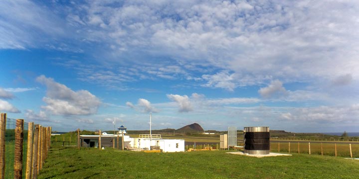 ARM's Eastern North Atlantic observation facility on Graciosa Island in the Azores