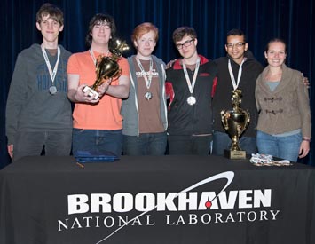 Science Bowl second place winners