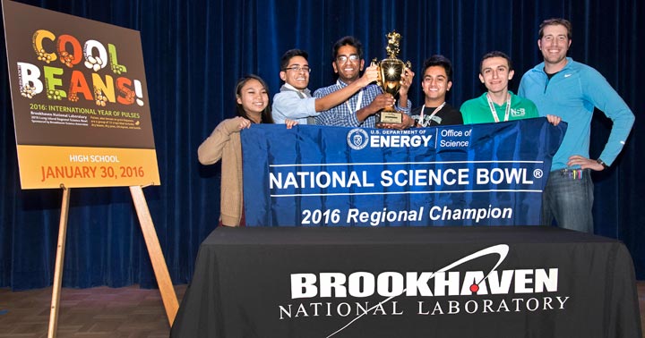 Science Bowl winners