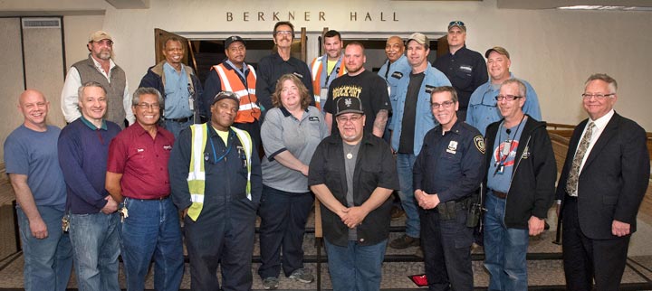 employees who were recognized for perfect attendance records
