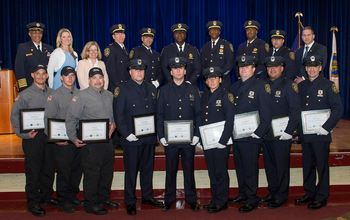 security police officer graduation ceremony