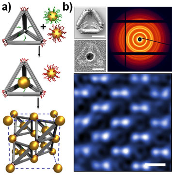 Diamond-Shaped Nanoparticle Superlattices