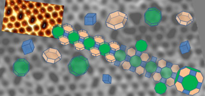 2D aluminosilicate zeolite model