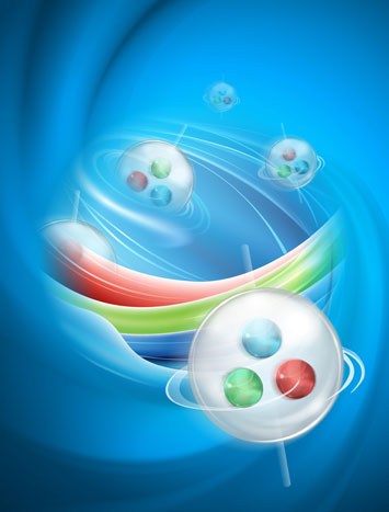 Swirly quark-gluon plasma spins