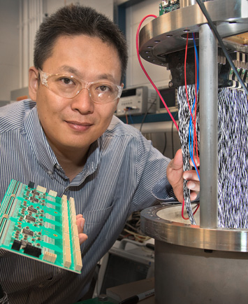 Brookhaven Lab physicist Hucheng Chen