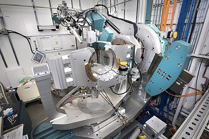 newly acquired diffractometer
