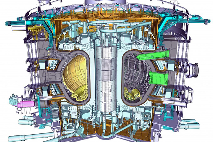 A model of the ITER tokamak