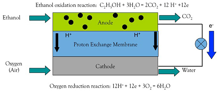 ethanol fuel cell