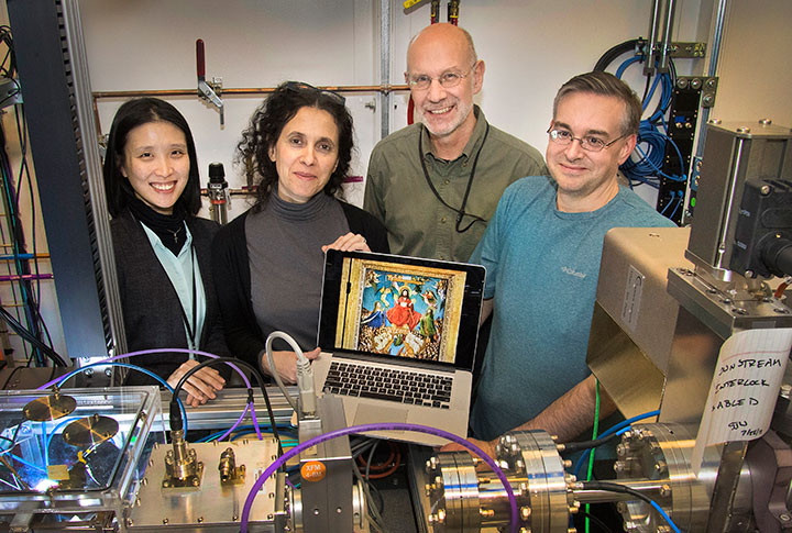 Photo of Scientists from Brookhaven Lab and The Met