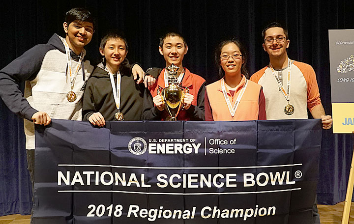Wheatley School Science Bowl Winners