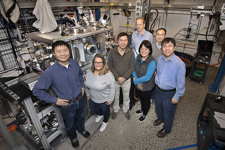 Scientists at NSLS-II's Hard X-ray Nanoprobe (HXN)
