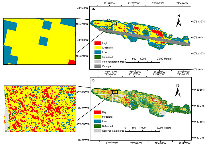 Maps of Burn Severity